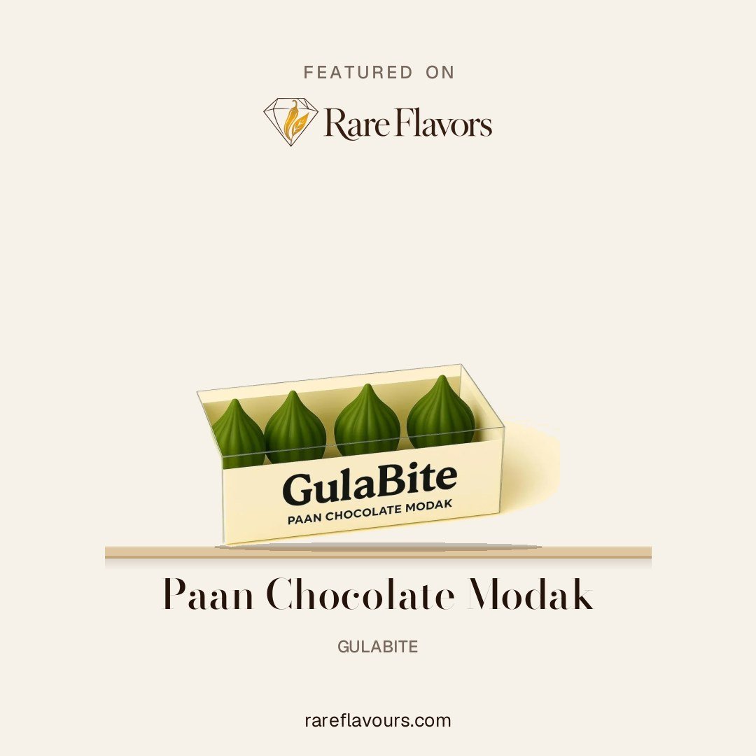 Paan Chocolate Modak: featured on Rare Flavours