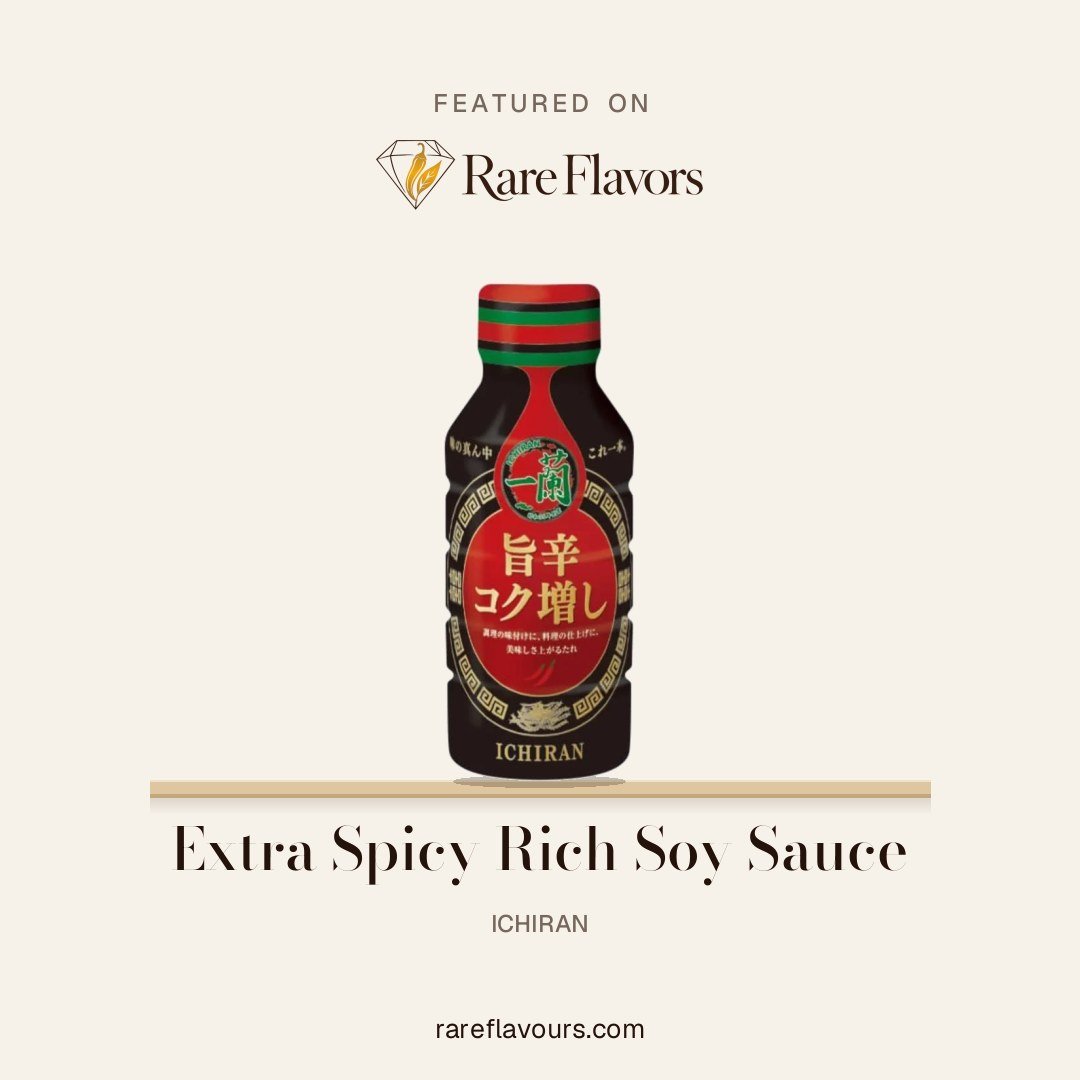Extra Spicy Rich Soy Sauce: featured on Rare Flavours