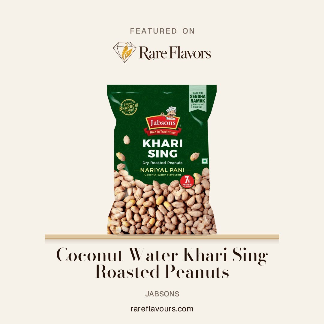 Coconut Water Khari Sing Roasted Peanuts: featured on Rare Flavours