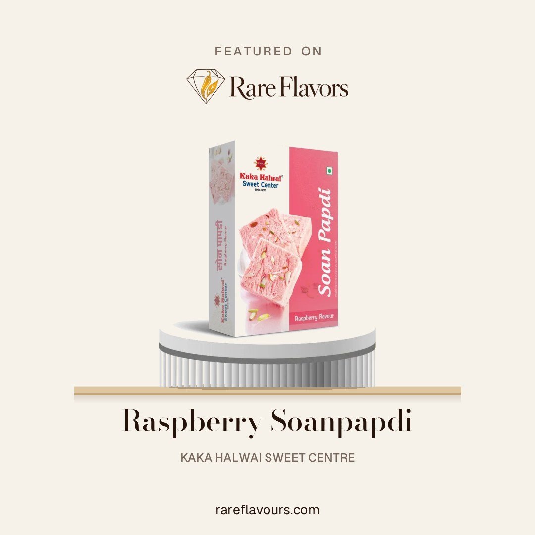 Raspberry Soanpapdi: featured on Rare Flavours