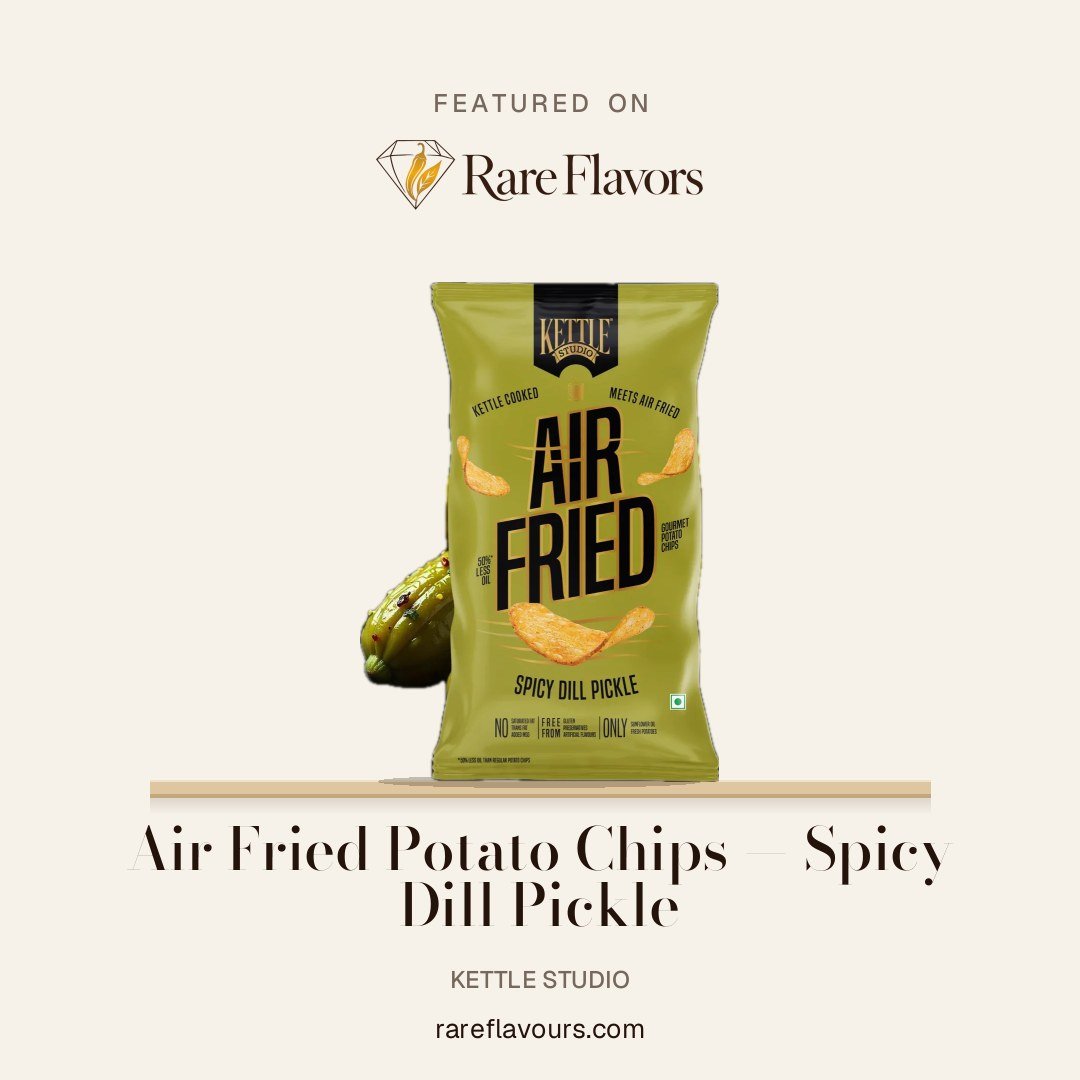 Air Fried Potato Chips — Spicy Dill Pickle: featured on Rare Flavours