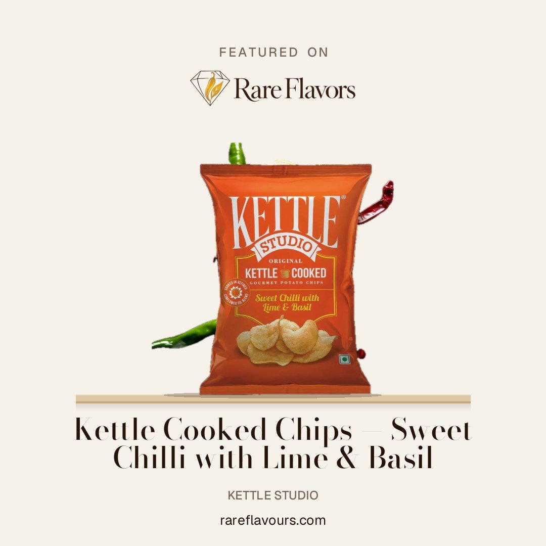 Kettle Cooked Chips — Sweet Chilli with Lime & Basil: featured on Rare Flavours