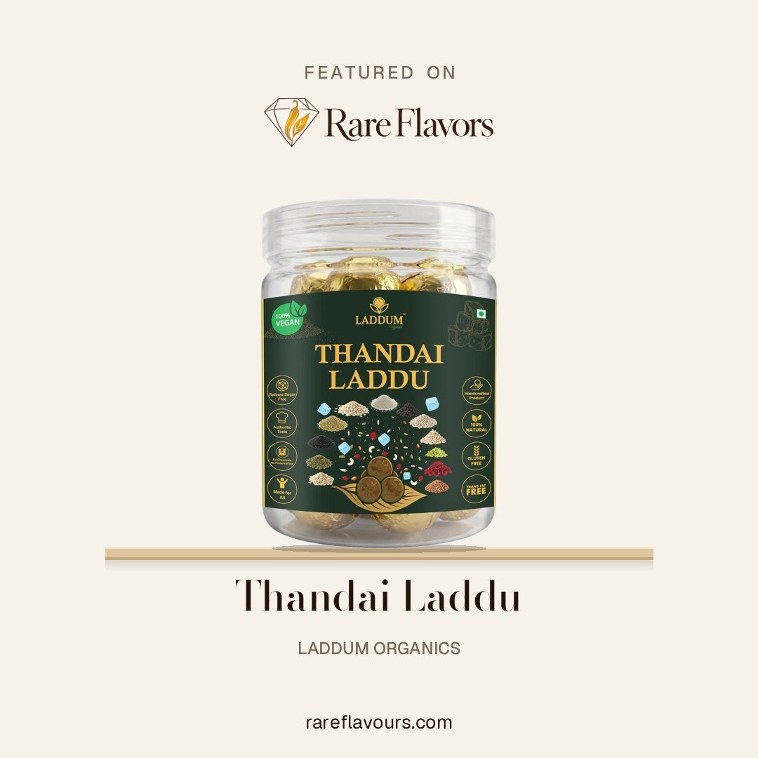 Thandai Laddu: featured on Rare Flavours