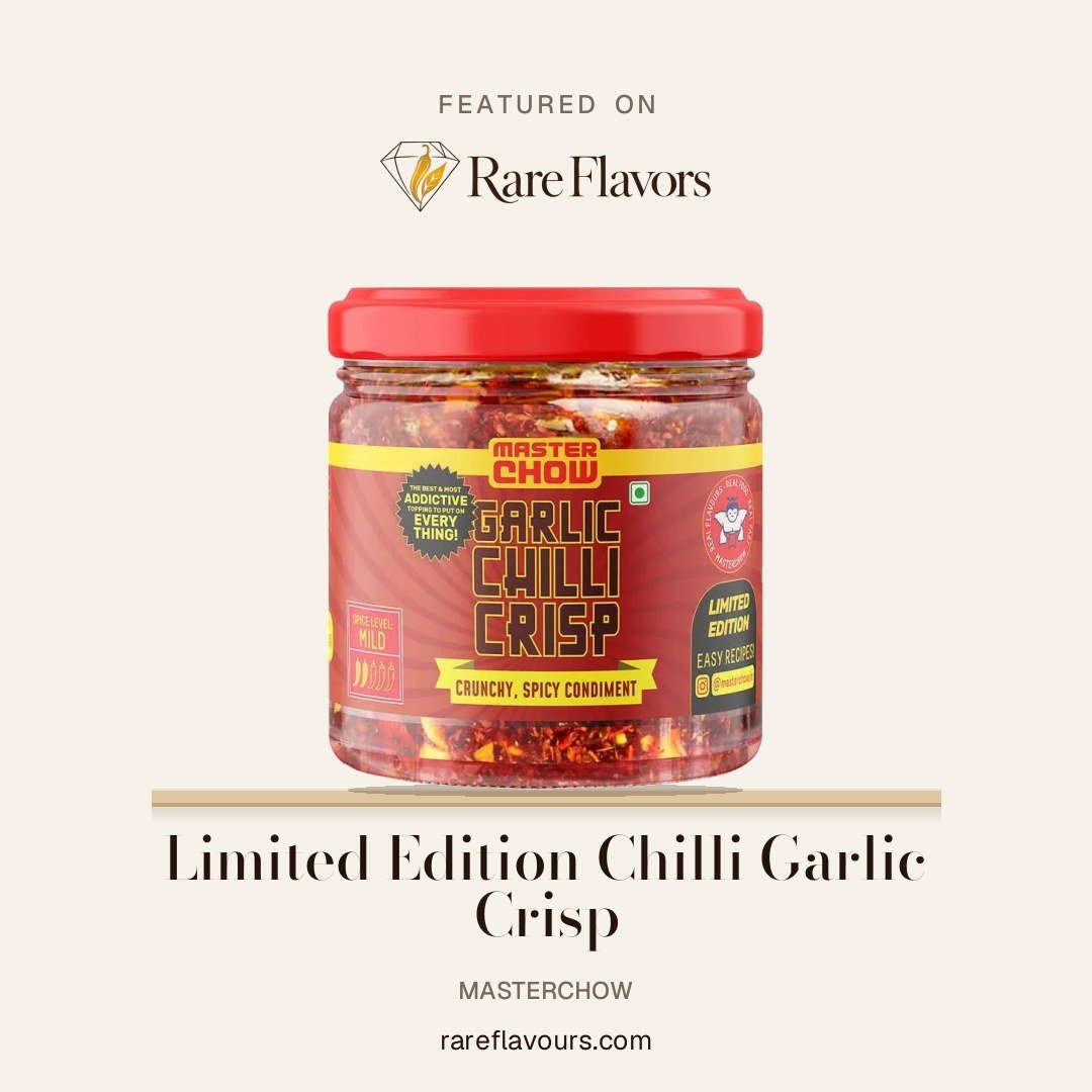 Limited Edition Chilli Garlic Crisp: featured on Rare Flavours