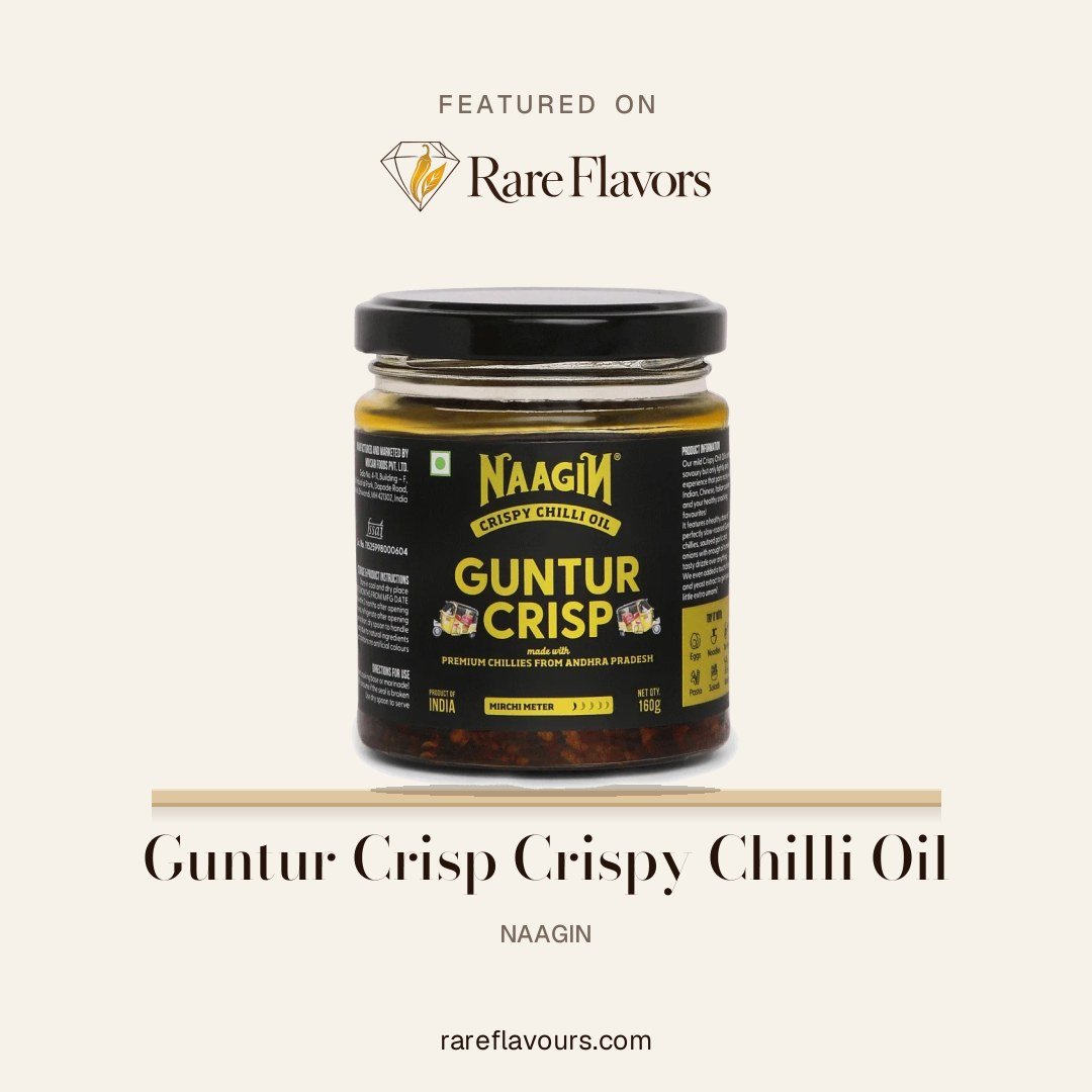 Guntur Crisp Crispy Chilli Oil: featured on Rare Flavours