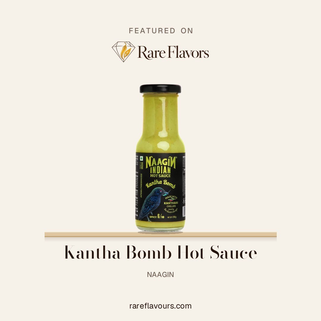 Kantha Bomb Hot Sauce: featured on Rare Flavours