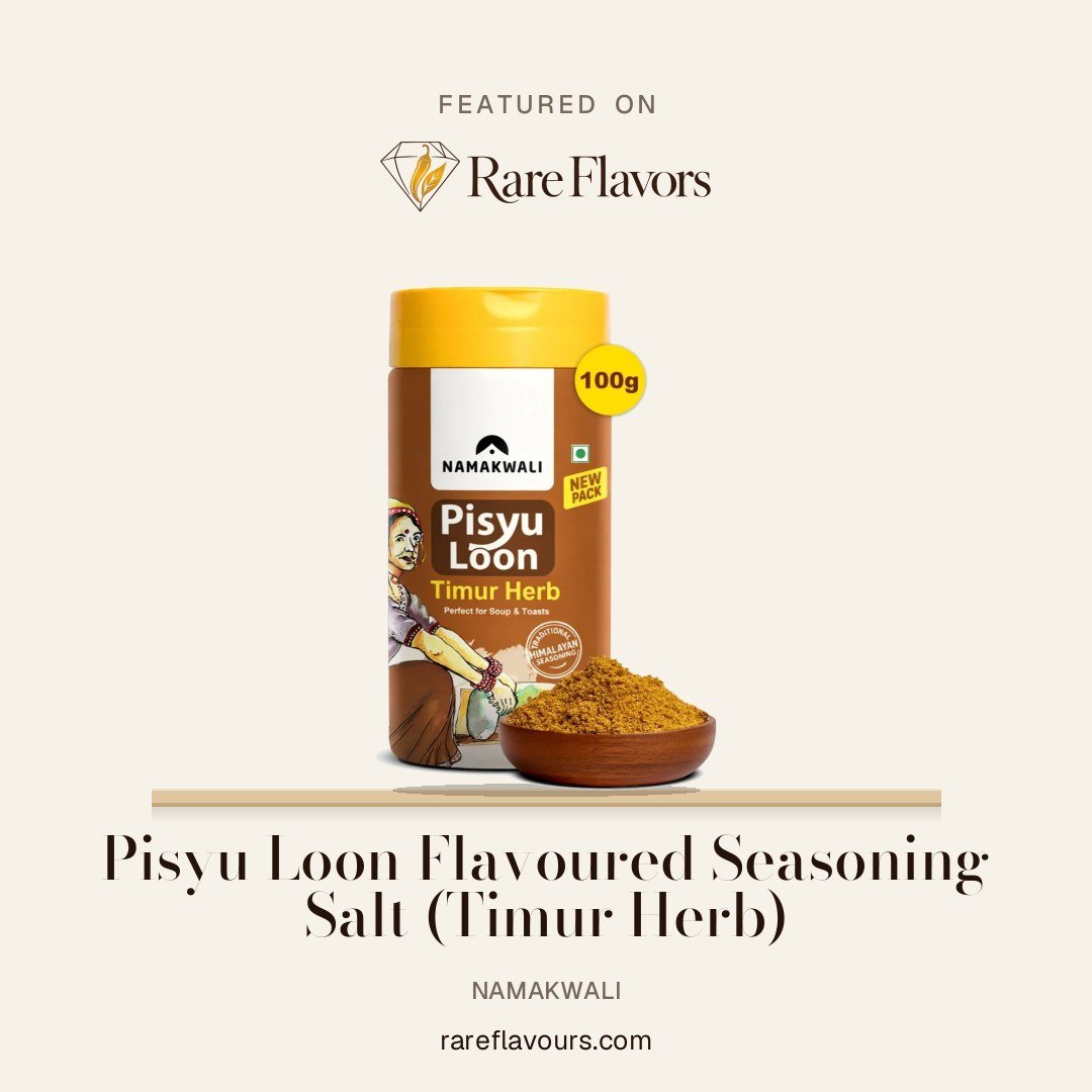 Pisyu Loon Flavoured Seasoning Salt (Timur Herb): featured on Rare Flavours