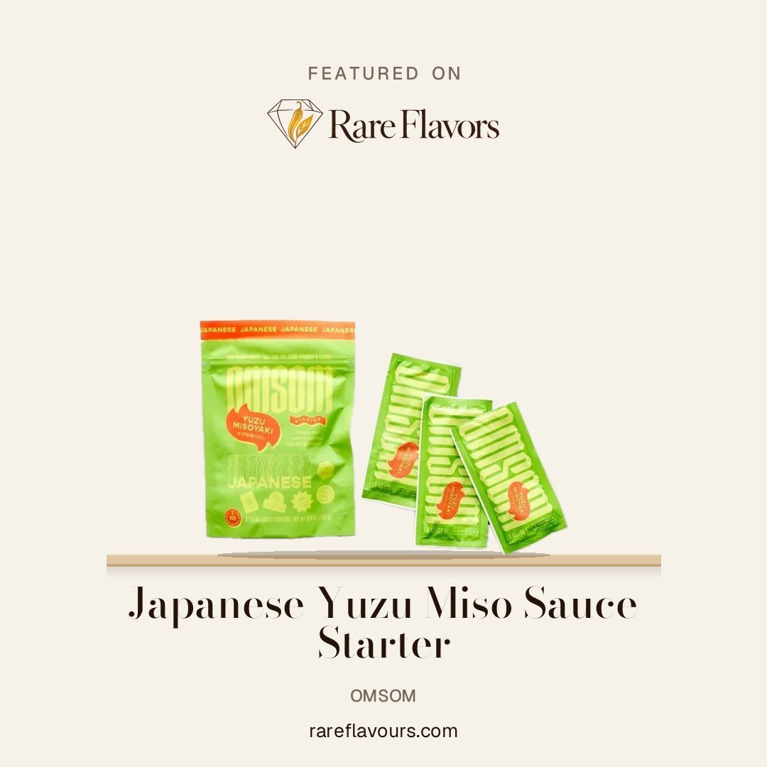 Japanese Yuzu Miso Sauce Starter: featured on Rare Flavours