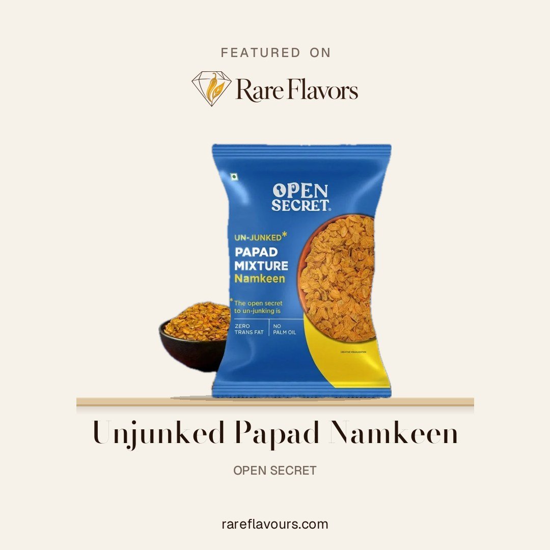 Unjunked Papad Namkeen: featured on Rare Flavours