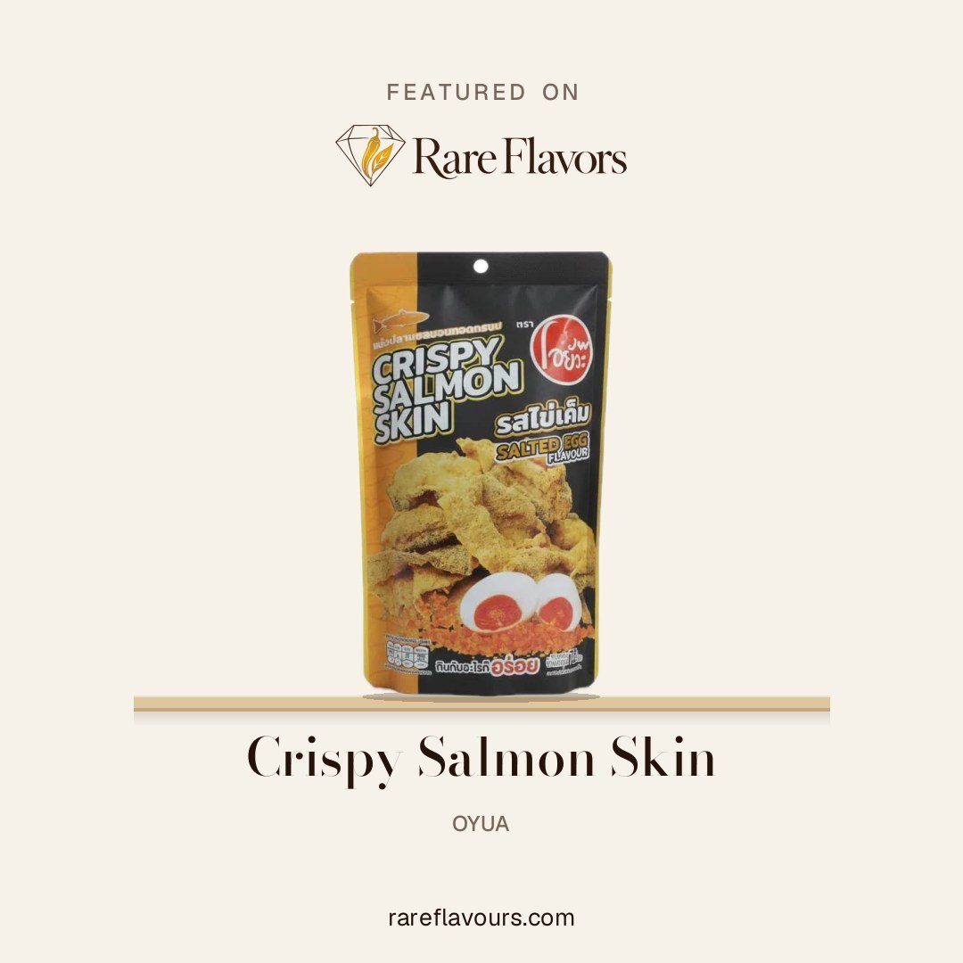 Crispy Salmon Skin: featured on Rare Flavours