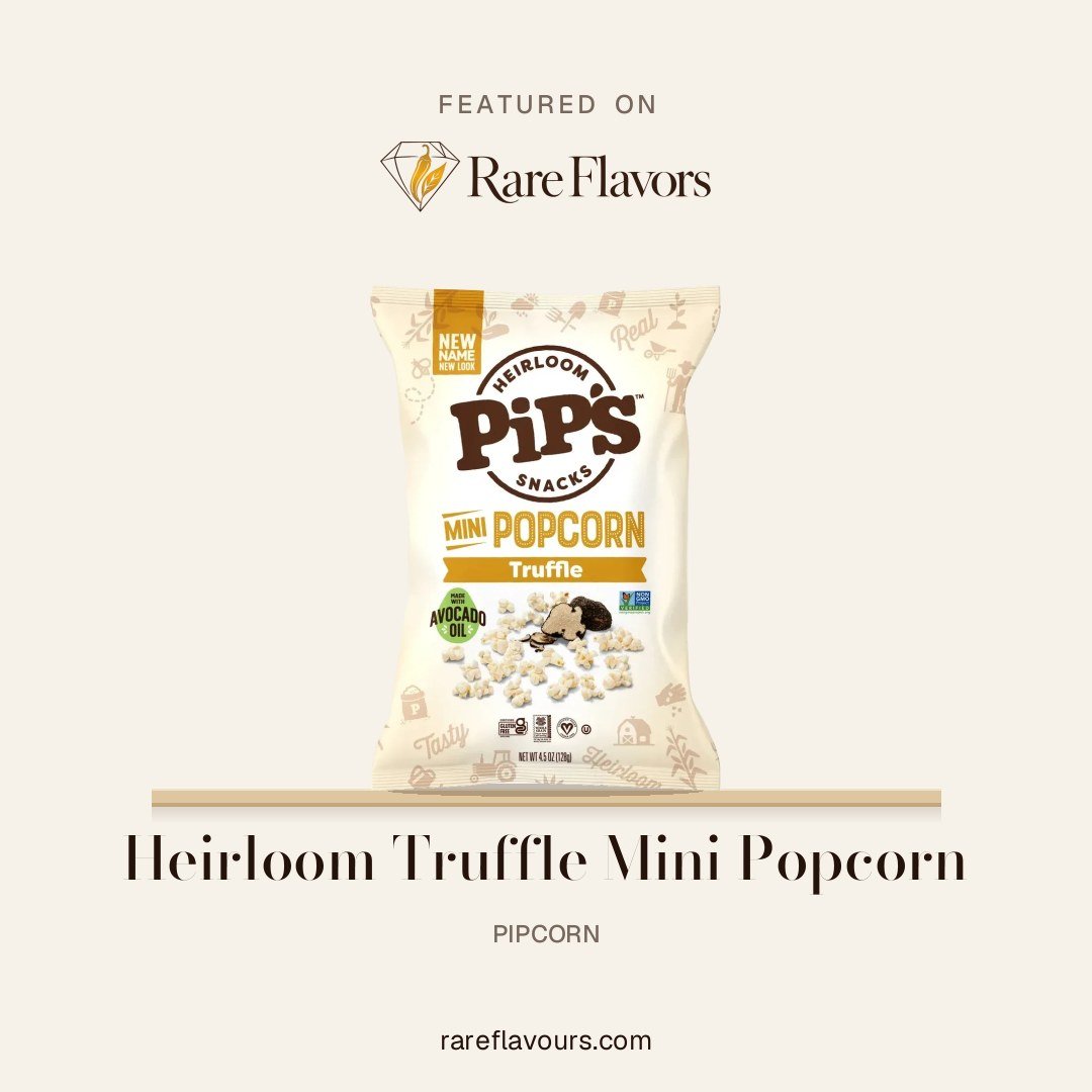 Heirloom Truffle Mini Popcorn: featured on Rare Flavours