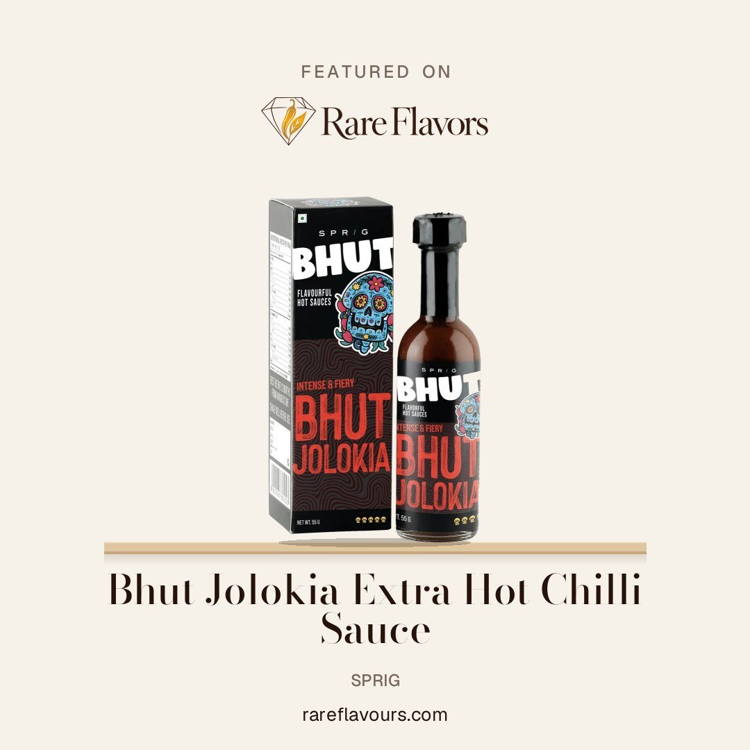 Bhut Jolokia Extra Hot Chilli Sauce: featured on Rare Flavours