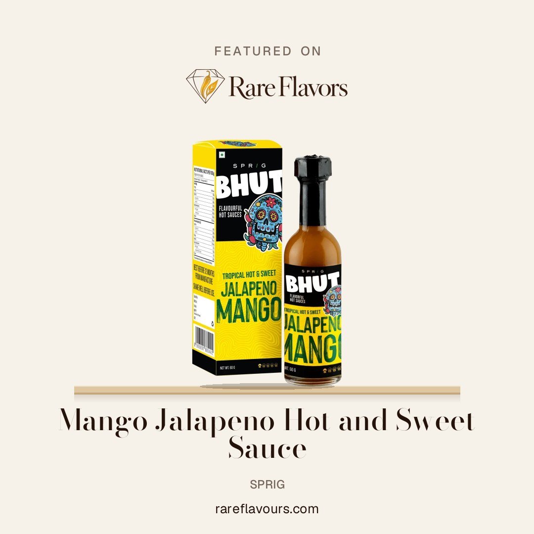 Mango Jalapeno Hot and Sweet Sauce: featured on Rare Flavours
