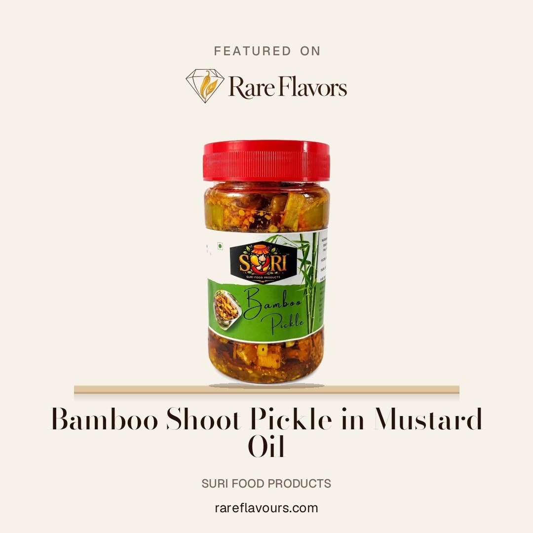 Bamboo Shoot Pickle in Mustard Oil: featured on Rare Flavours