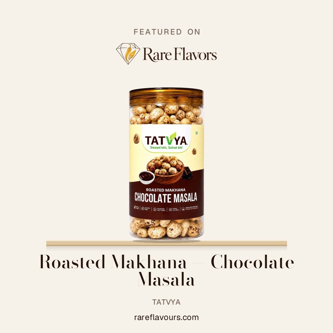 Roasted Makhana — Chocolate Masala: featured on Rare Flavours