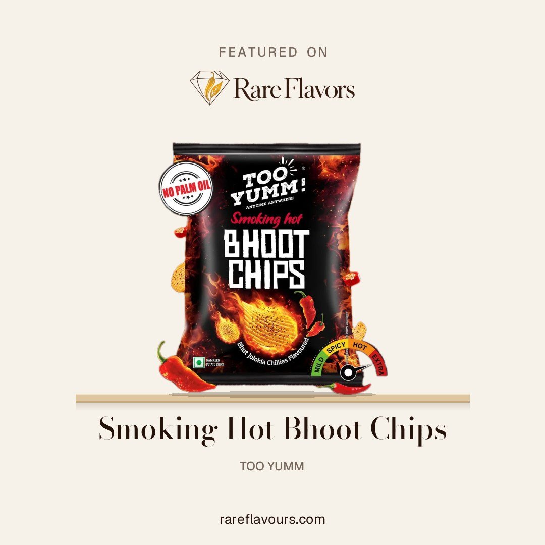 Smoking Hot Bhoot Chips: featured on Rare Flavours