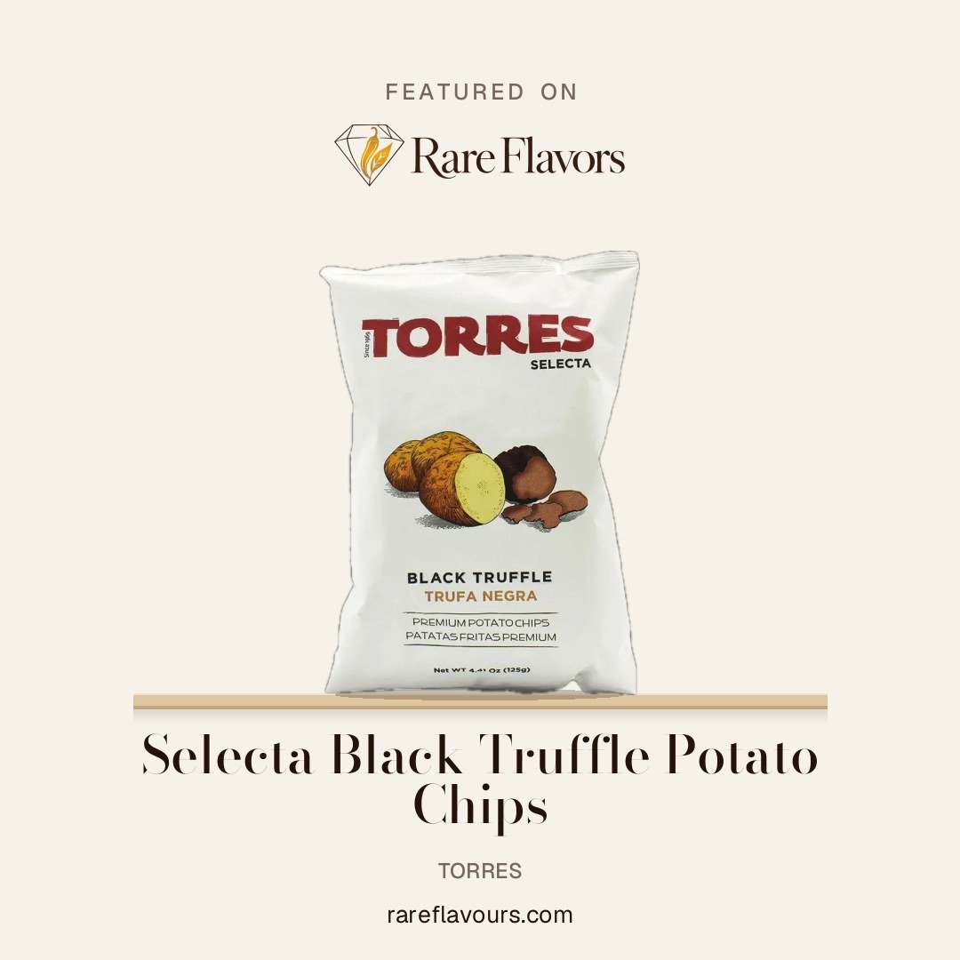 Selecta Black Truffle Potato Chips: featured on Rare Flavours