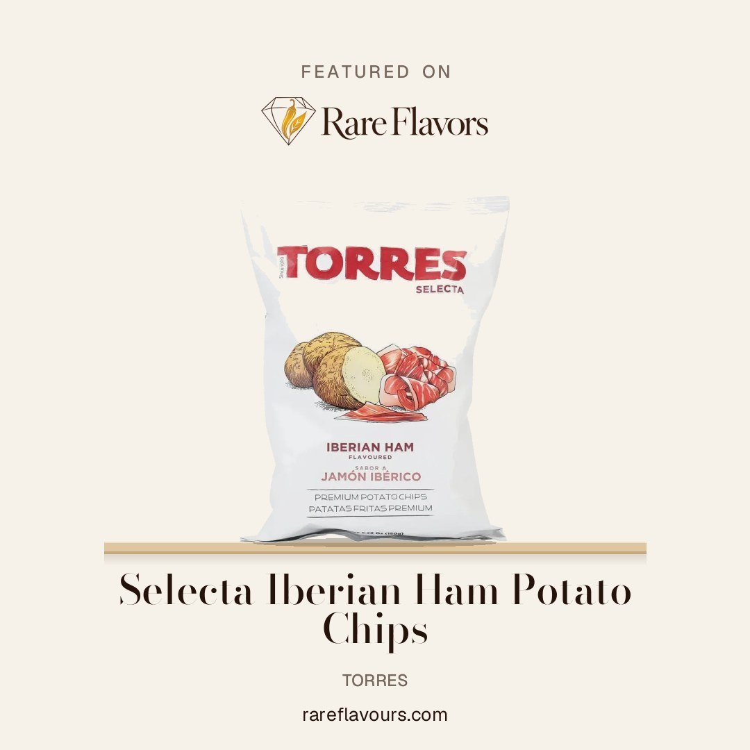 Selecta Iberian Ham Potato Chips: featured on Rare Flavours