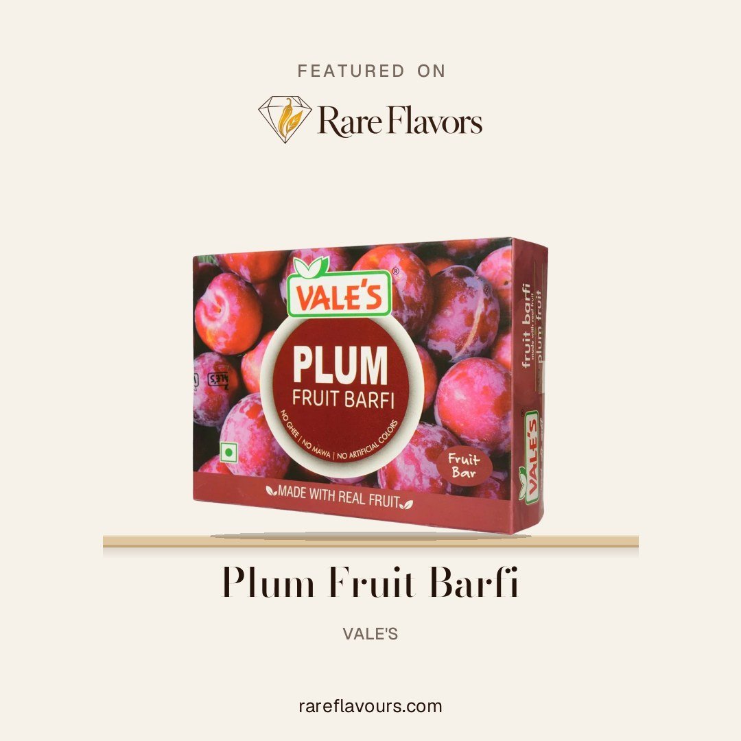 Plum Fruit Barfi: featured on Rare Flavours
