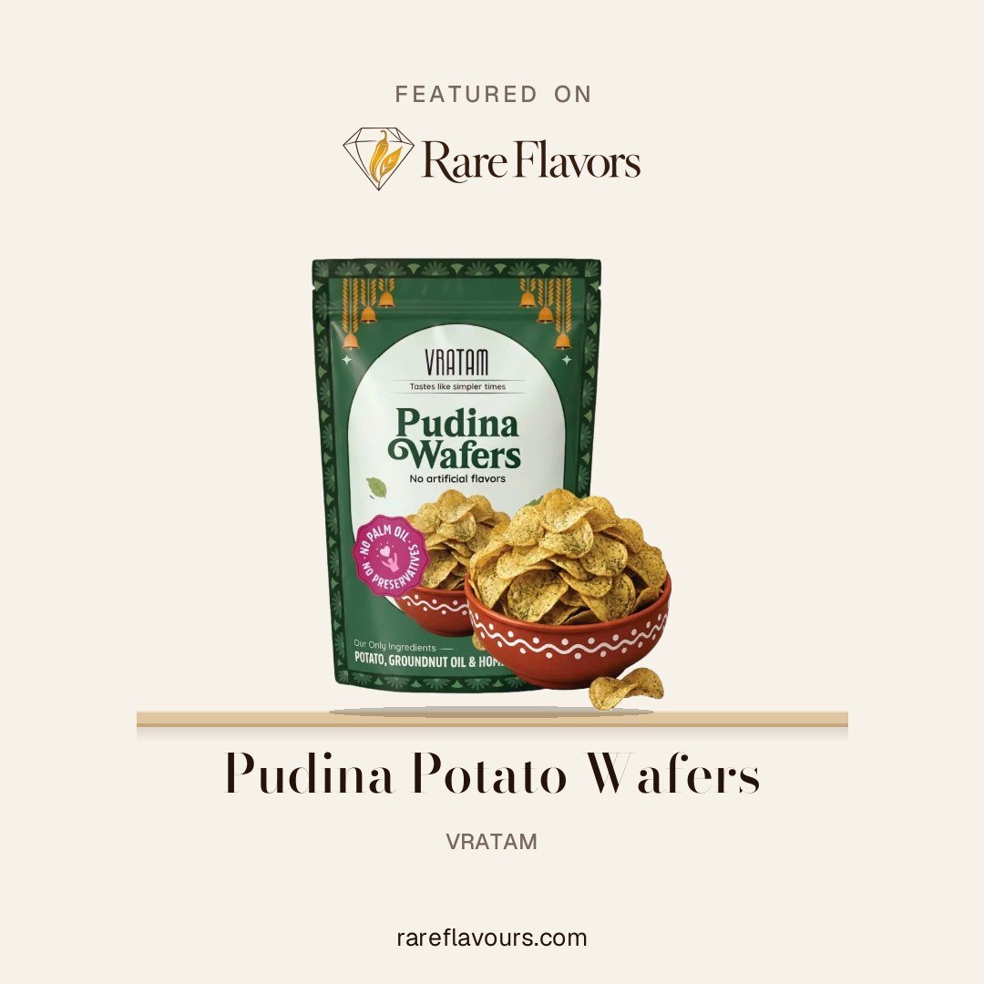 Pudina Potato Wafers: featured on Rare Flavours