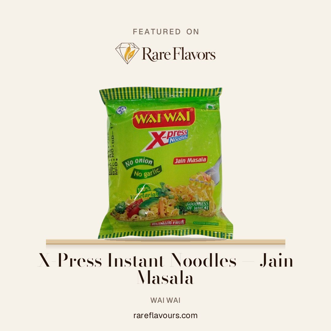 X-Press Instant Noodles — Jain Masala: featured on Rare Flavours