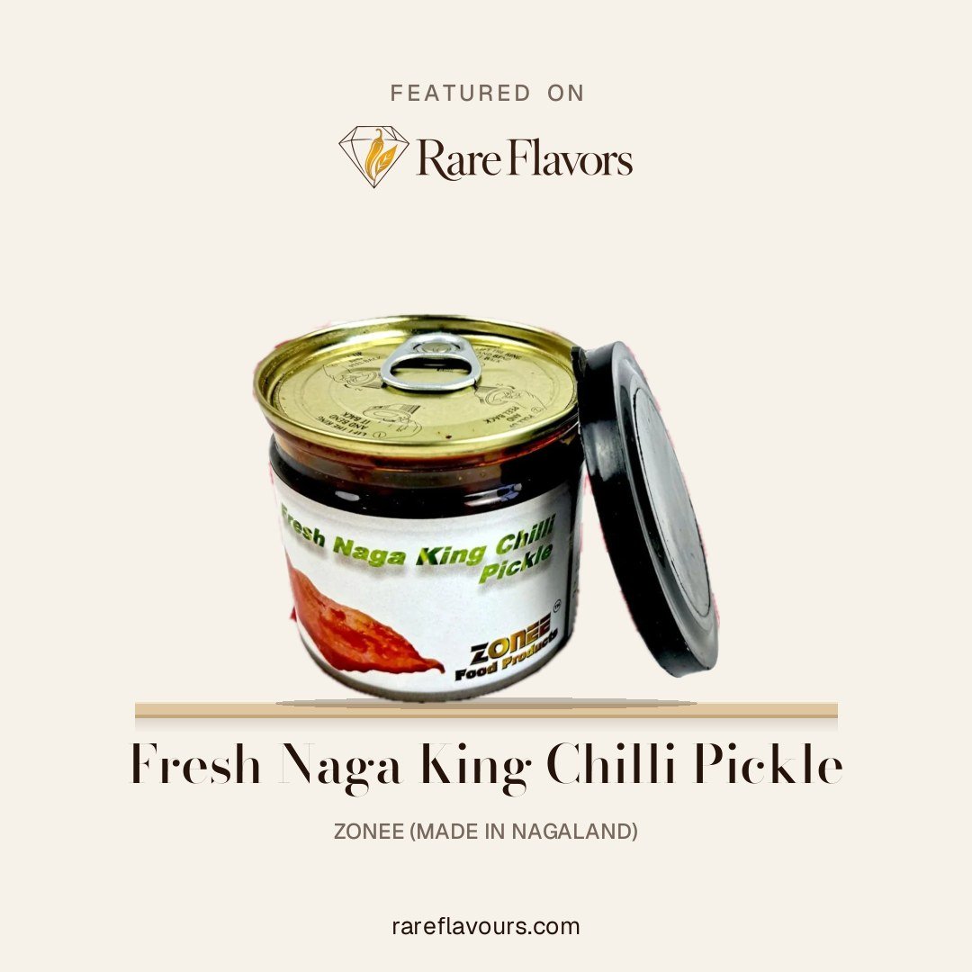 Fresh Naga King Chilli Pickle: featured on Rare Flavours